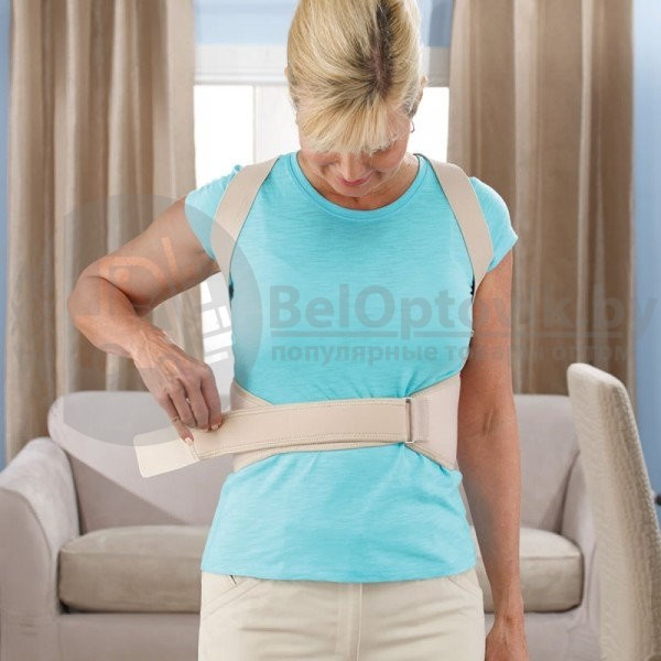 Магнитный корректор осанки ROYAL POSTURE SUPPORT TV. NEW - фото 6 - id-p181594120