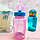 Бутылочка для воды и других напитков LIFESTYLE anatomicс трубочкой и шнурком, 350 мл, 3 Сиреневый, фото 4