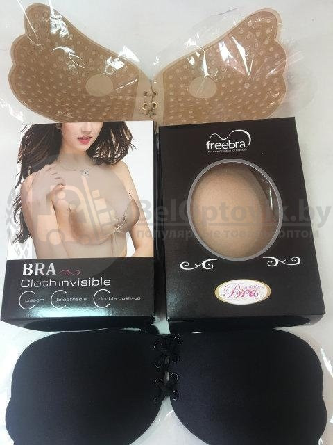 Бюстгальтер-невидимка Invisible Fly Bra р-р Бежевый C - фото 7 - id-p181594150