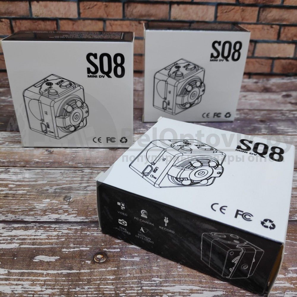Камера SQ8 Mini DV 1080P с датчиком движения - фото 2 - id-p181596251