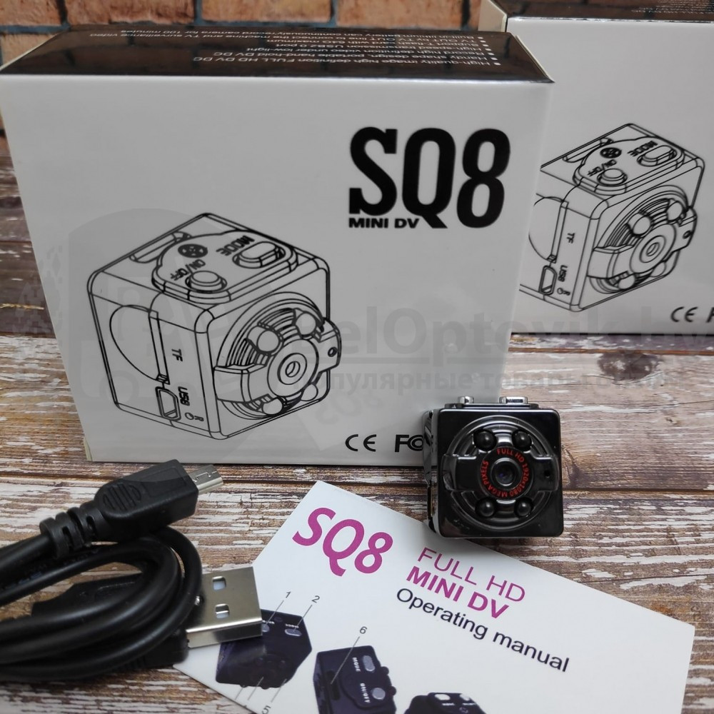 Камера SQ8 Mini DV 1080P с датчиком движения - фото 3 - id-p181596251