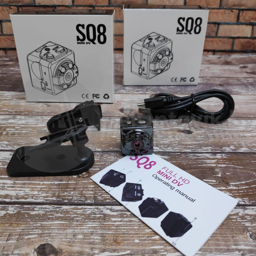 Камера SQ8 Mini DV 1080P с датчиком движения - фото 4 - id-p181596251