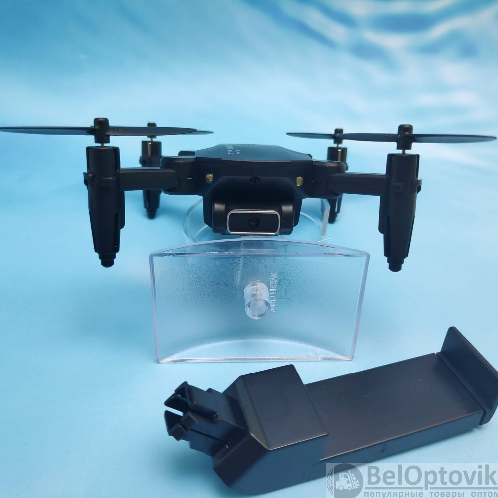 Складной мини-квадрокоптер FOLD Drone (Две камеры 2MP), (управление с пульта и смартфона) - фото 4 - id-p181588633