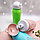 Бутылочка для воды и напитков Bool-Bool Kids с трубочкой и шнурком, 400 мл, 3 Персиковый, фото 6
