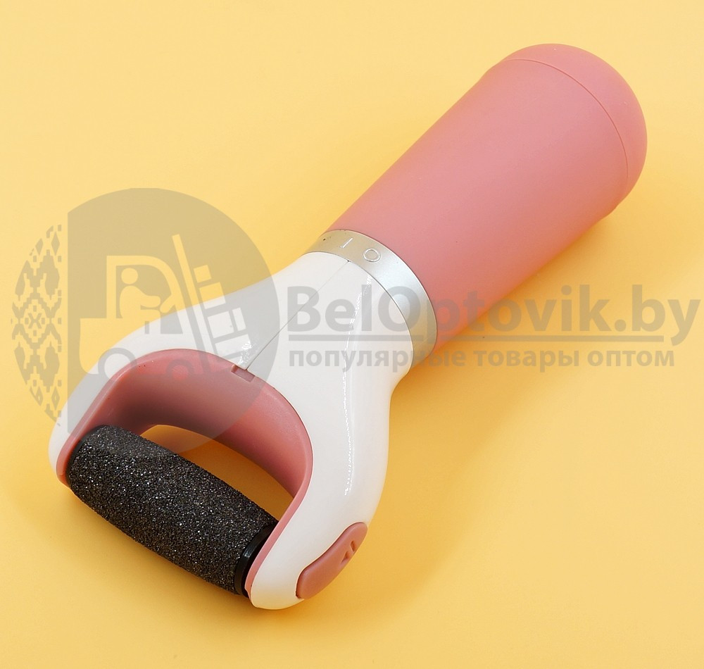 Роликовая электрическая пилка стоп Velvet Smooth (розовая) - фото 4 - id-p181597346