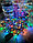 Гирлянда Новогодняя с небьющимися лампами 25 метров 500 Led Мультиколор, фото 2