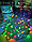 Гирлянда уличная Новогодняя с небьющимися лампами 18 метров 300 Led Мультиколор, фото 2