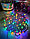 Гирлянда уличная Новогодняя с небьющимися лампами 18 метров 300 Led Мультиколор, фото 3
