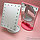 АКЦИЯ   Безупречное зеркало с подсветкой Lange Led Mirror Black/White/Pink Белое, USB, фото 2