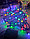 Гирлянда Новогодняя с небьющимися лампами 13 метров 200 Led Желтая, фото 7