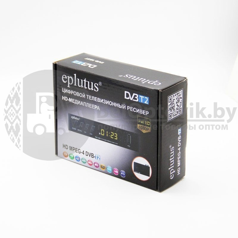 (Оригинал) Цифровой HD TV-тюнер DVB-T2 Eplutus DVB-123T - фото 2 - id-p181588684