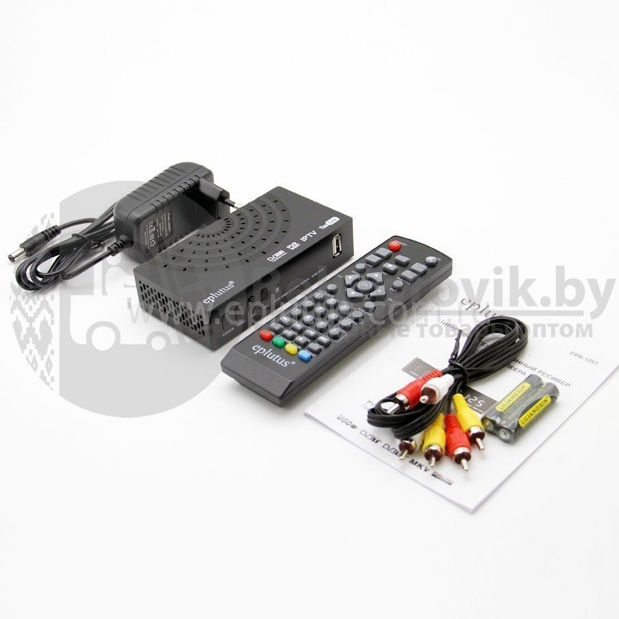 (Оригинал) Цифровой HD TV-тюнер DVB-T2 Eplutus DVB-125T - фото 3 - id-p181588685