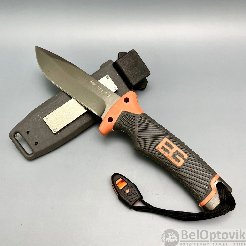Нож для выживания с огнивом Gerber Bear Grylls - фото 2 - id-p181594203