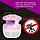 Москитная лампа от комаров со встроенным вентилятором / фотокатализом USB, розовая, фото 9