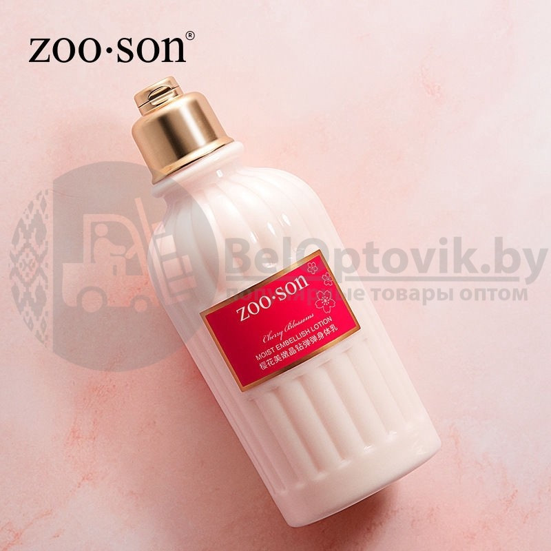 Увлажняющий лосьон для тела с экстрактом цветущей вишни Cherry Blossoms moist embellish lotion ZOO SON, 250ml - фото 2 - id-p181588700