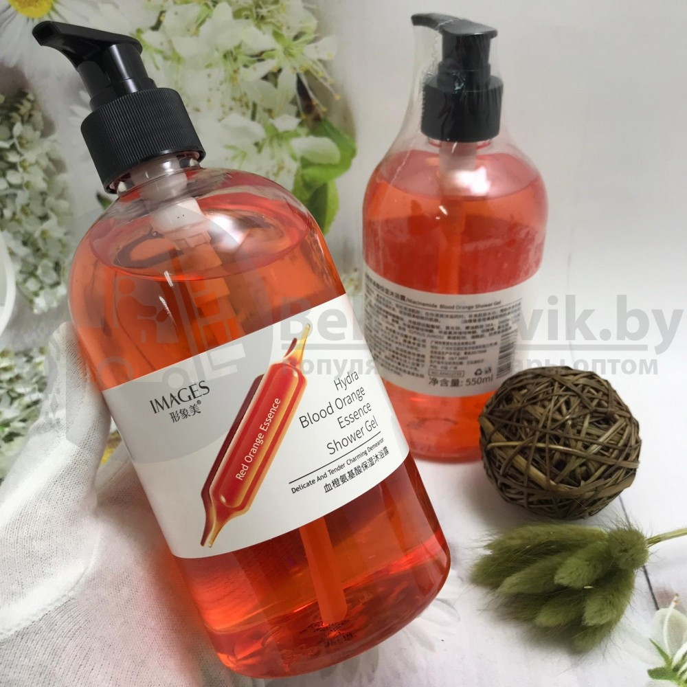 Ликвидация Гель для душа с маслом красного апельсина Юдзу Images Hydra Blood Orange Essence Shower Gel, - фото 3 - id-p181588702