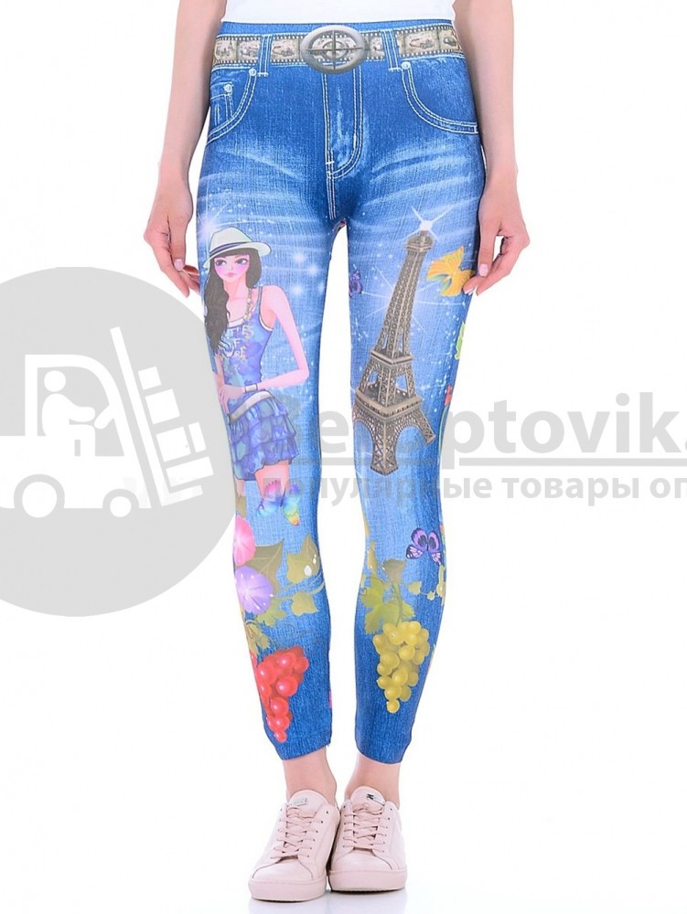 Утягивающие джинсы Slim N Lift Caresse Jeans (леджинсы, джегинсы) - фото 5 - id-p181597387