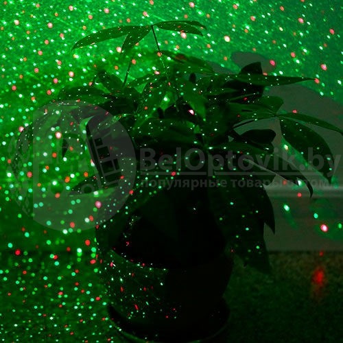 Проектор металлический уличный, лазерный двухцветный Outdoor Waterproof Laser с пультом управления - фото 4 - id-p181590781
