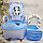 Горшок детский Панда с мягким сиденьем и крышкой Стульчик с подлокотниками   щеточка для очистки в подарок, фото 7