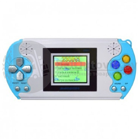 Игровая портативная консоль (карманная приставка) 8630 цветной экран 2.5 дюйма Синий - фото 6 - id-p181592973