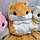 Игрушка - плед, подушка Хомяк 3 в 1 (30 x 40 см хомяк, 100 x 170 см плед) Розовый, фото 8