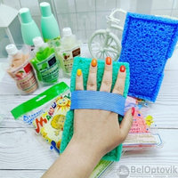 Мочалка детская двухслойная для мытья тела Малыш мягкая Гарант Чистоты (поролон)