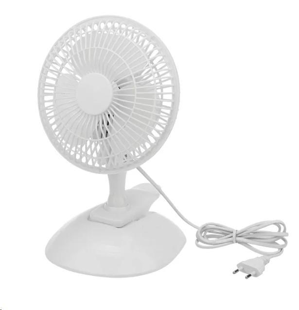 Вентилятор настольный DX-614 15 Вт, 220V, белый DUX 60-0211