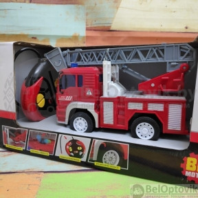 Радиоуправляемая пожарная машина Спецтехника Big Motors 1:20 - WY1550B