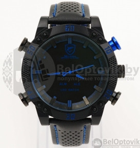 Спортивные часы Shark Sport Watch SH265 Черные с синим