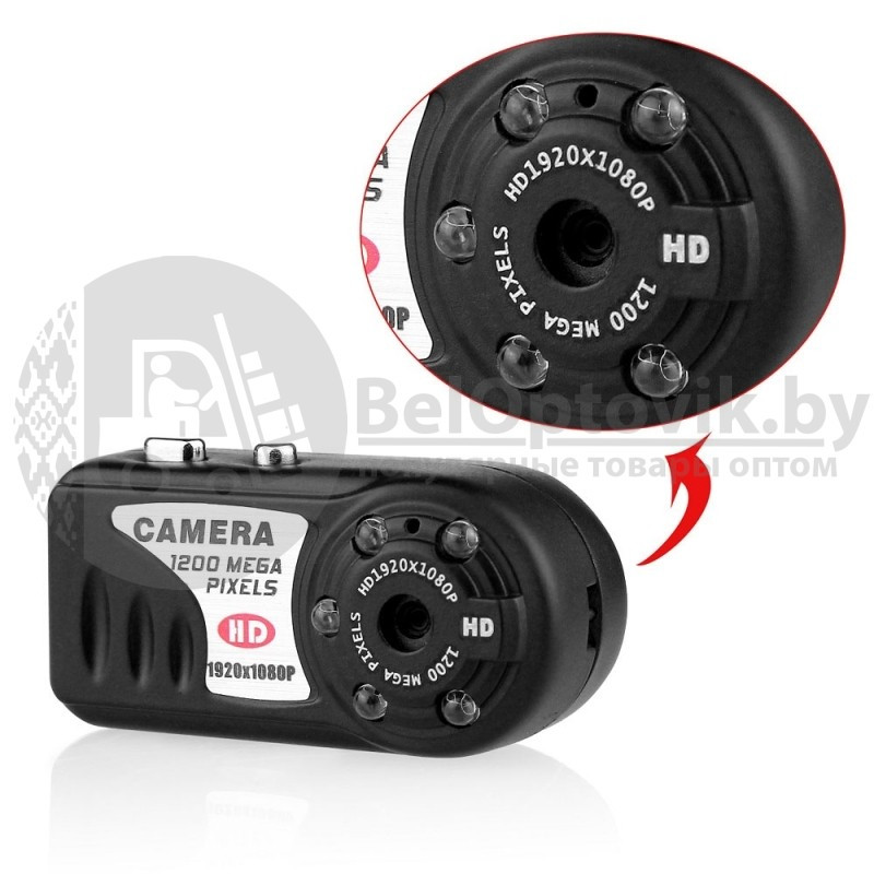 Мини камера Camcorder HD (с ночным видением) - фото 6 - id-p181595495