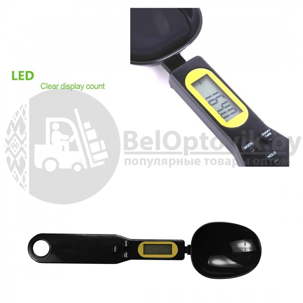 Электронная мерная ложка-весы Digital Spoon Scale QC PASS - фото 2 - id-p181594368