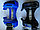 Ролики на обувь светящиеся (ролики на пятку) с подсветкой колес Small Whirlwind Pulley (безразмерные) Синие, фото 10