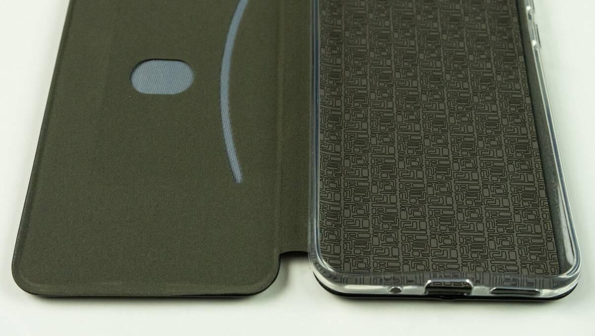 Чехол-книга + стекло защитное 9d для Xiaomi Redmi 10 (черный) - фото 7 - id-p181598842