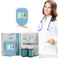 Глюкометр Blood Glucose Meter XG803 (для измерения уровня глюкозы в крови 50 ланцетов 50 тест-полосок)