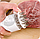 Тендерайзер /рыхлитель /стейкер / молоток для мяса / ручной размягчитель мяса, пластик, металл 20х5 см Черный, фото 5