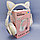 Беспроводные 5.0 bluetooth наушники со светящимися Кошачьими ушками HL89 CAT EAR Красные, фото 6