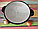 Казан Узбекский чугунный 3.5 литров с крышкой (плоское дно), фото 2