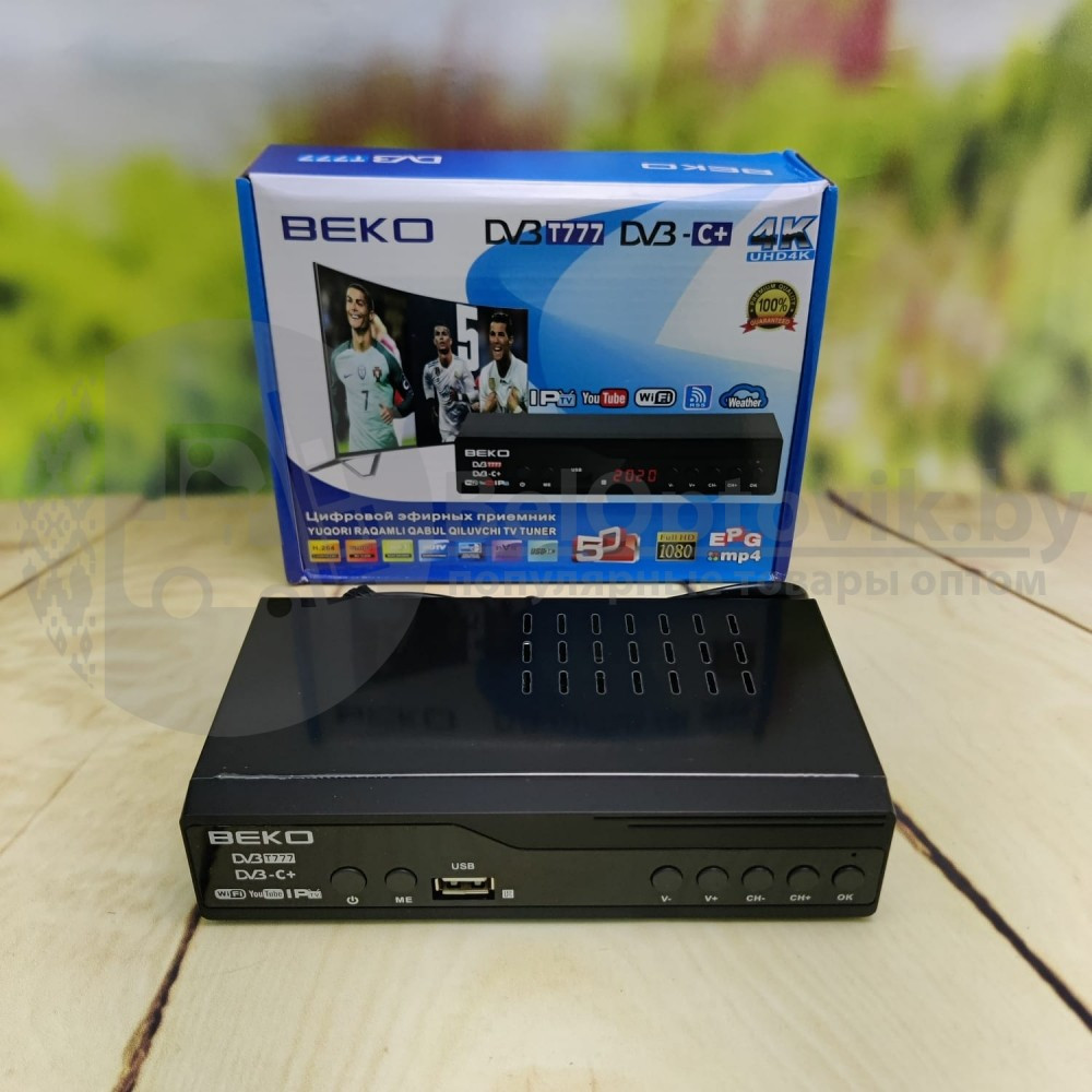 Цифровой ресивер (приставка) наземного вещания Beko DVB-T777 DVB C 4KUHD4k - фото 3 - id-p181591007