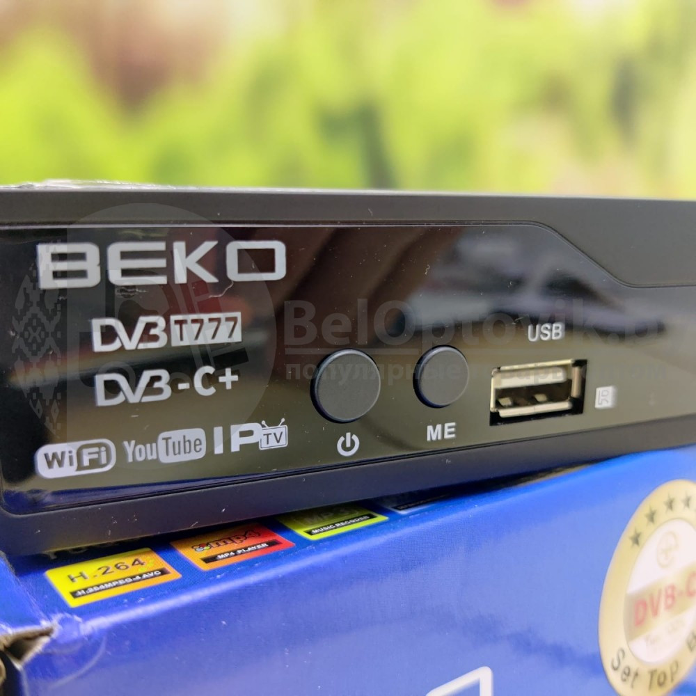 Цифровой ресивер (приставка) наземного вещания Beko DVB-T777 DVB C 4KUHD4k - фото 4 - id-p181591007