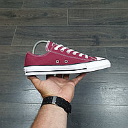 Кеды Converse All Star Low Burgundy, фото 4