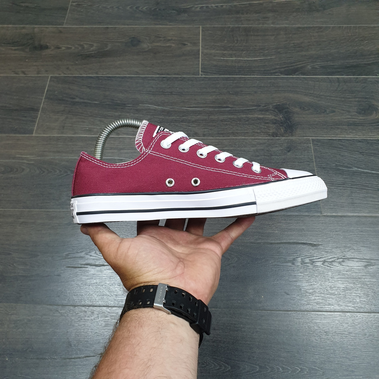 Кеды Converse All Star Low Burgundy - фото 4 - id-p62425286