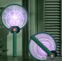 Мухобойка электрическая складная Electronic Mosquito Swatter от мух, комаров, москитов, мошек