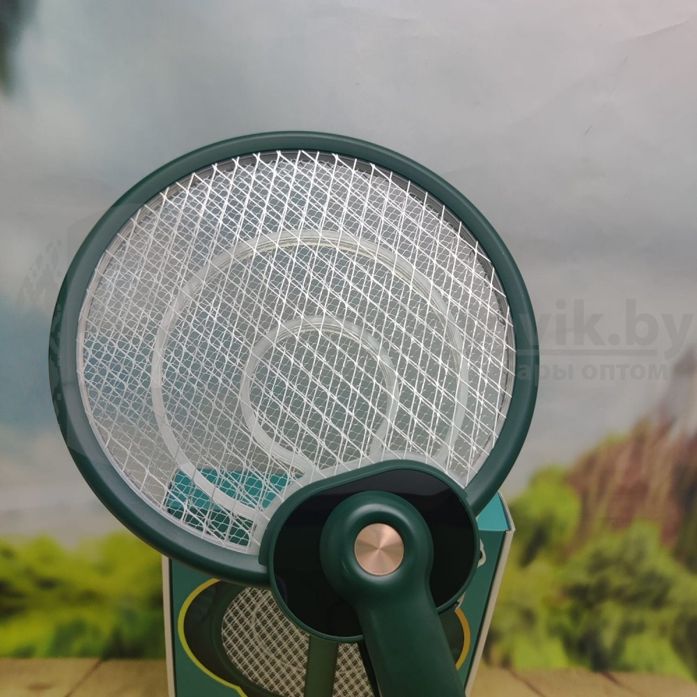 Мухобойка электрическая складная Electronic Mosquito Swatter от мух, комаров, москитов, мошек - фото 9 - id-p181586936