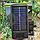 Светильник консольный уличный на солнечной батарее 6-ти секционный с пультом ДУ 40 W, с датчиком движения с, фото 6