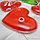 Солевая многоразовая грелка Сердце с Любовью 13 х 11 см Активатор кнопка, фото 5