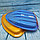 Детские салазки ледянки Нордпласт (38  43  6 см) Синие, фото 5