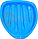 Детские салазки ледянки Нордпласт (38  43  6 см) Синие, фото 8