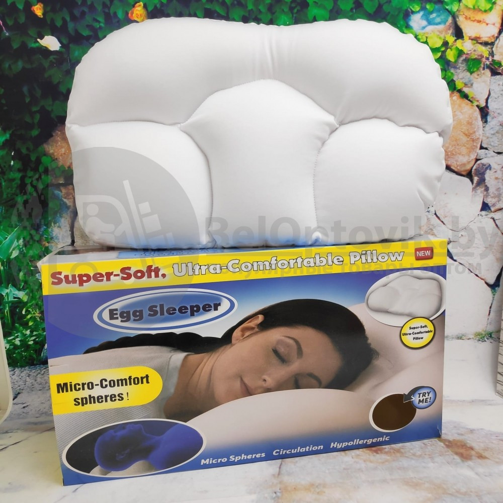 Анатомическая подушка для сна Egg Sleeper - фото 4 - id-p181592060