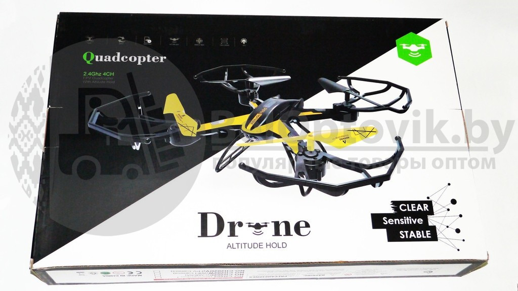 Квадрокоптер Drone Altitude Hold 19 см - фото 5 - id-p181592097