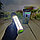 Ручной аккумуляторный фонарь Rotating Zoom Flashlight 129 LED боковая световая СОВ панель  функционал Power, фото 4